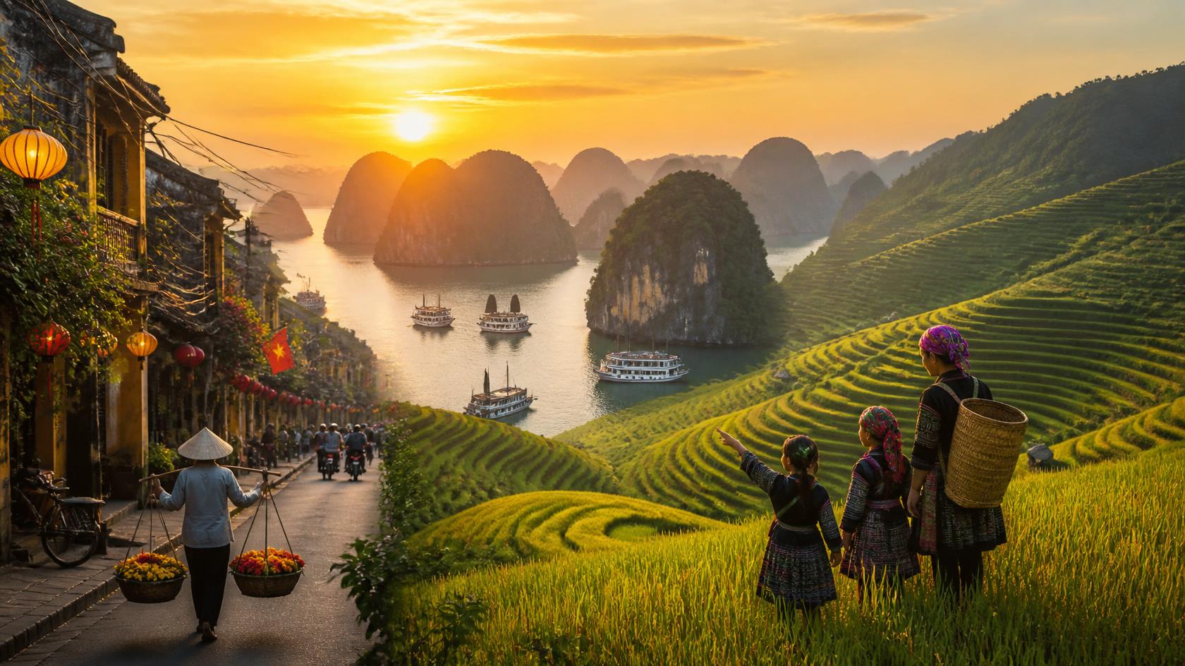 Northern Highlights: Hanoi, Halong Bay & Sapa
